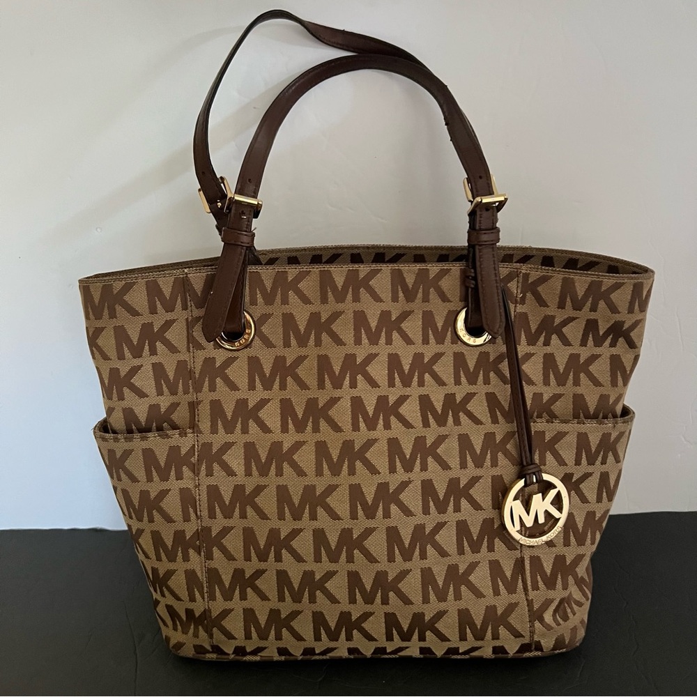 Michael Kors Brown Signature Tote